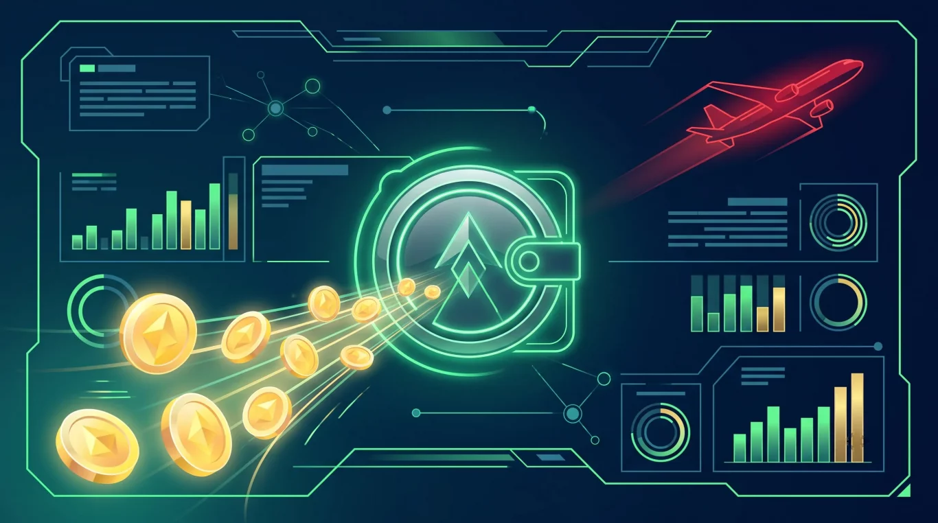 Virtual wallet interface receiving digital currency, symbolizing a secure first deposit and sports bonus claim